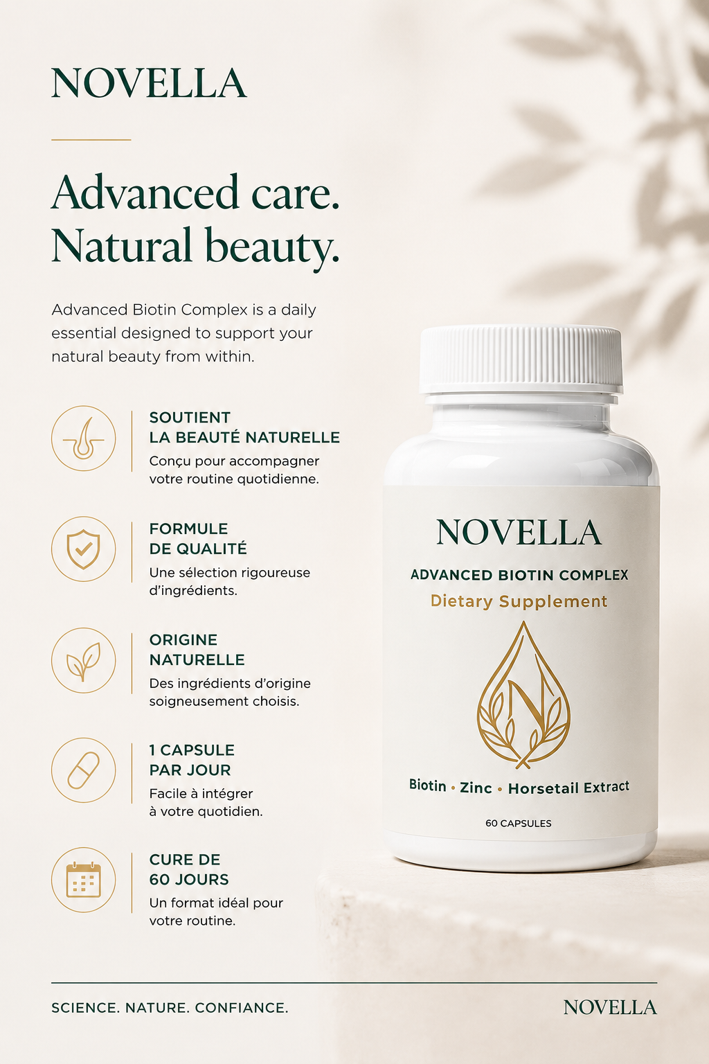 NOVELLA Advanced Biotin Complex
