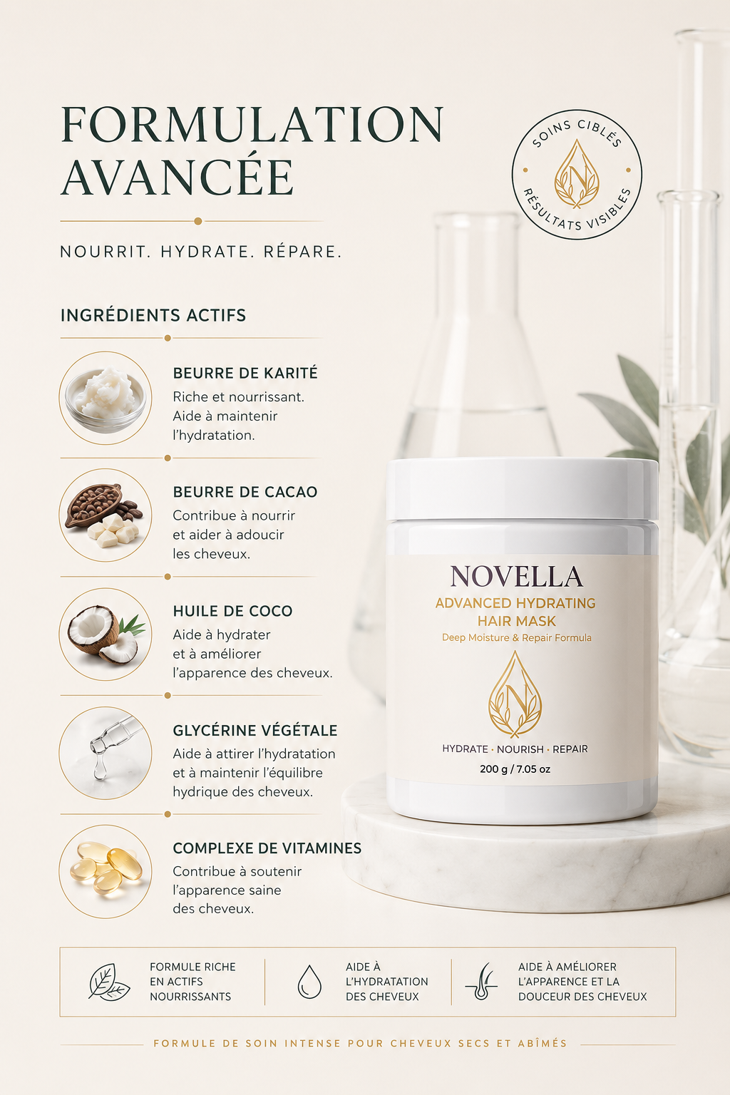 NOVELLA Advanced Hydrating Hair Mask