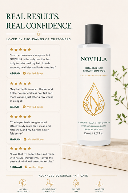 NOVELLA Botanical Hair Growth Shampoo