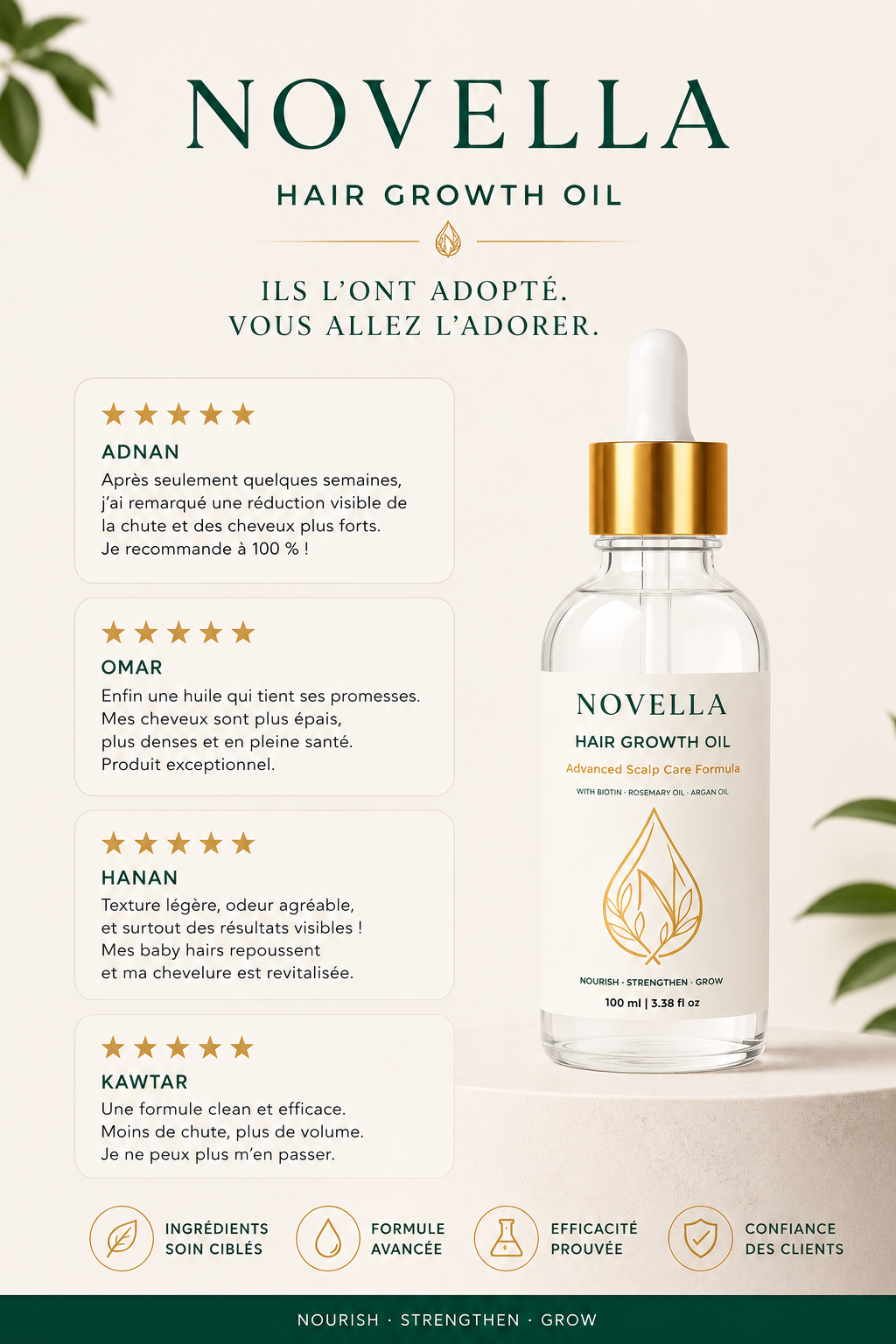 NOVELLA Hair Growth Oil