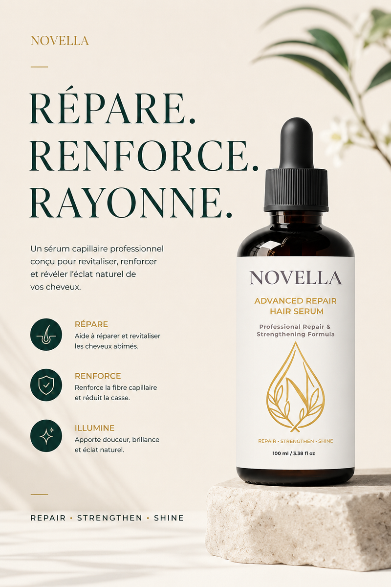 NOVELLA Ceramide Hair Repair Serum
