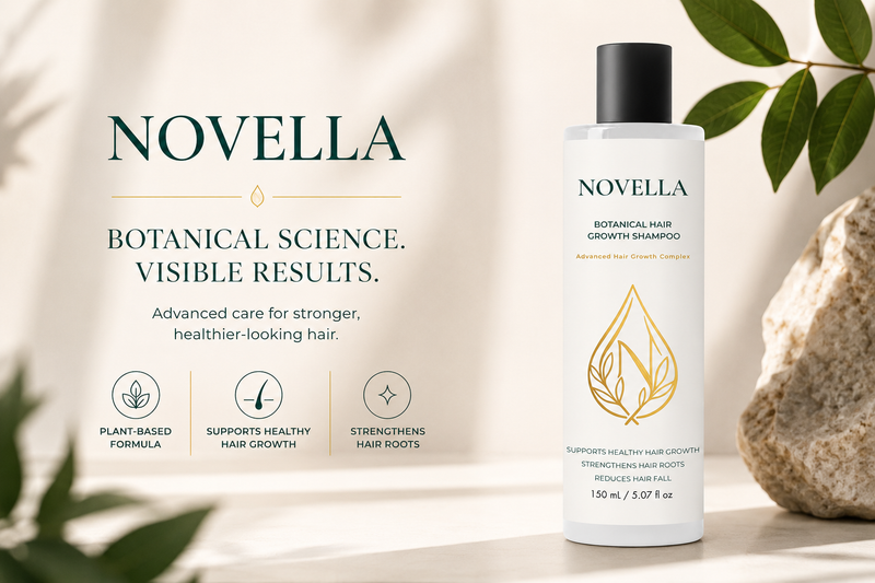 NOVELLA Botanical Hair Growth Shampoo