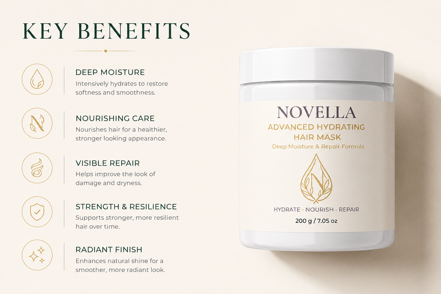 NOVELLA Advanced Hydrating Hair Mask