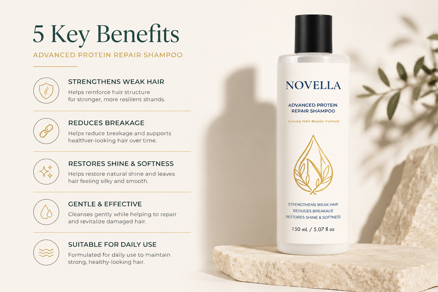 NOVELLA Protein Repair Shampoo