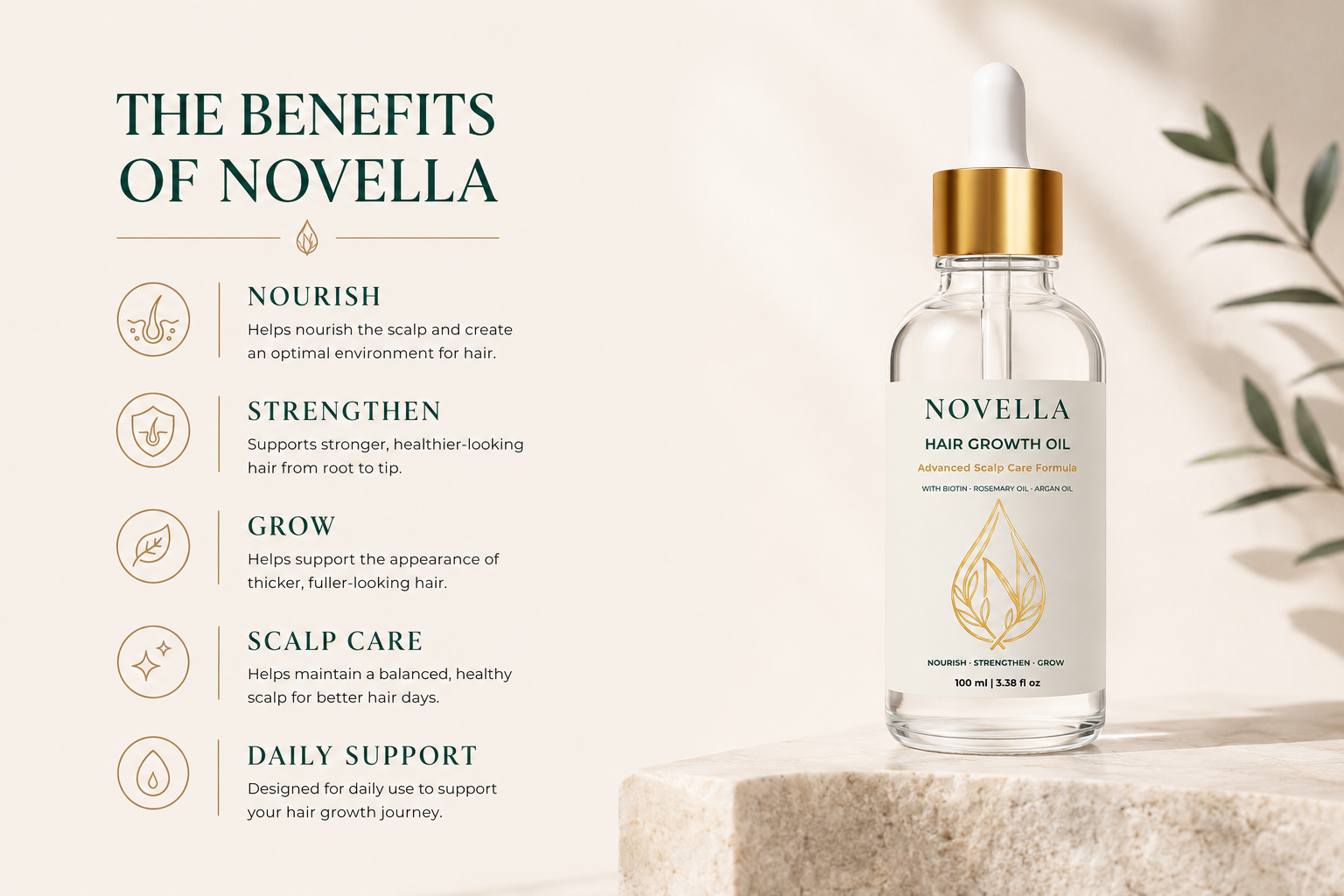 NOVELLA Hair Growth Oil