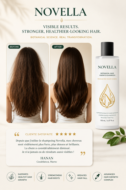 NOVELLA Botanical Hair Growth Shampoo