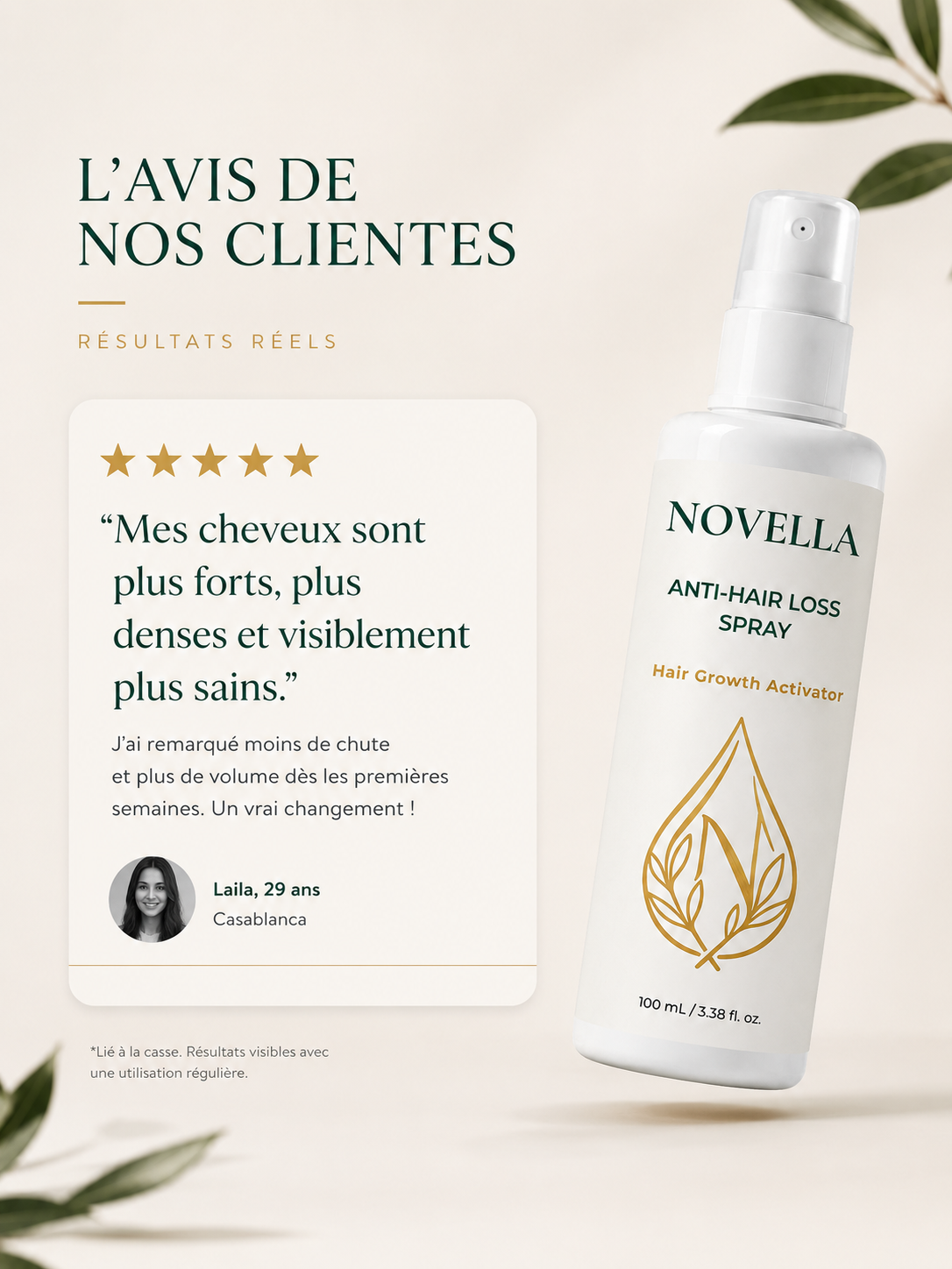 NOVELLA Botanical Hair Spray