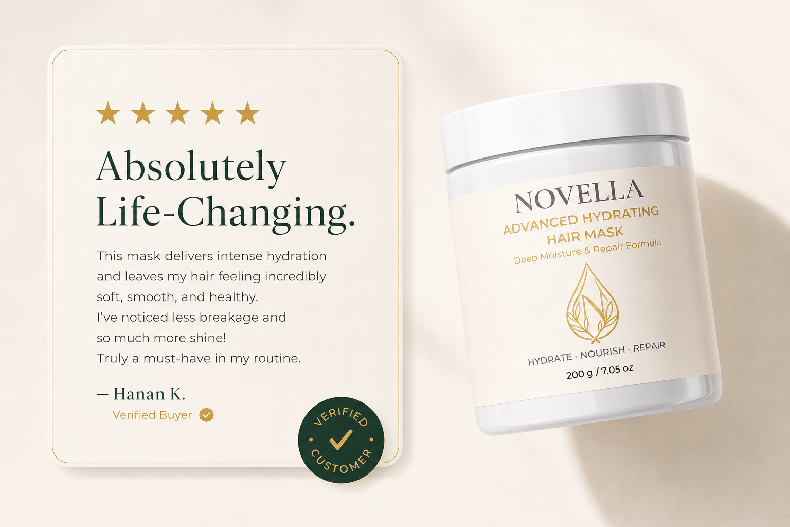 NOVELLA Advanced Hydrating Hair Mask