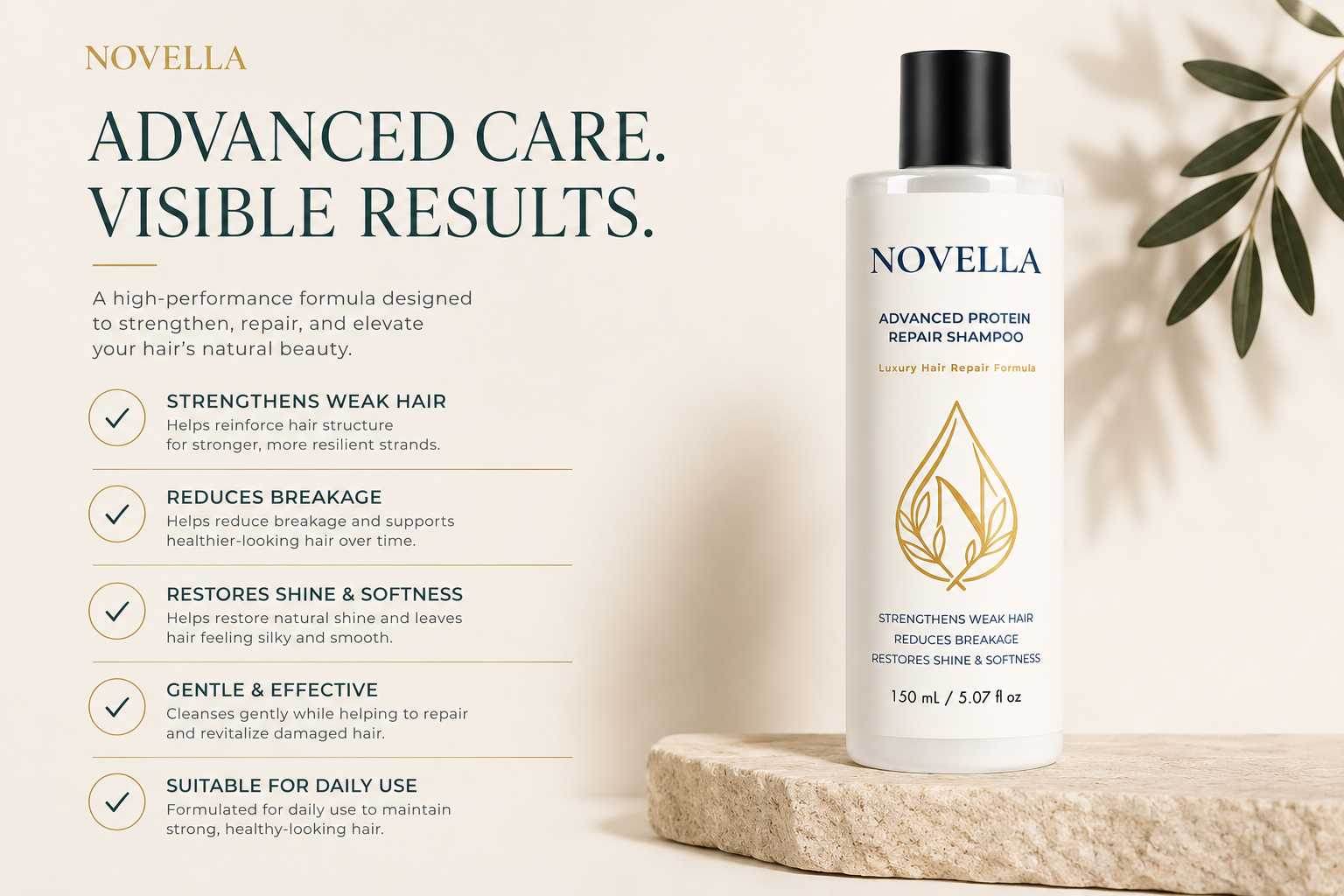 NOVELLA Protein Repair Shampoo