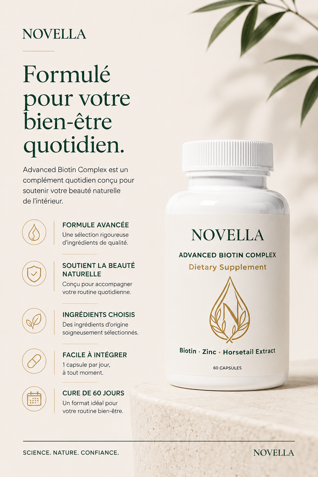 NOVELLA Advanced Biotin Complex