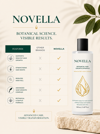 NOVELLA Botanical Hair Growth Shampoo