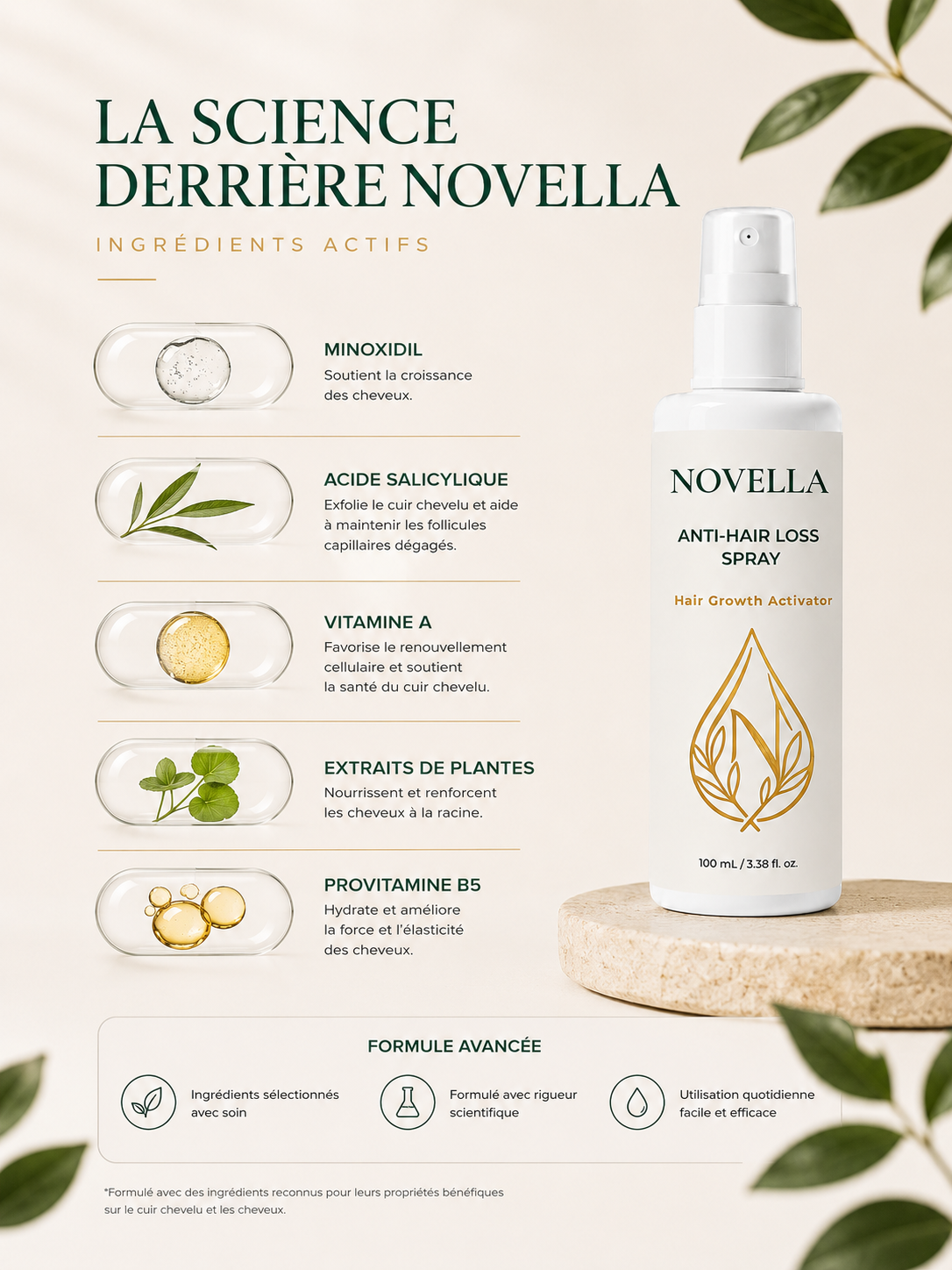 NOVELLA Botanical Hair Spray