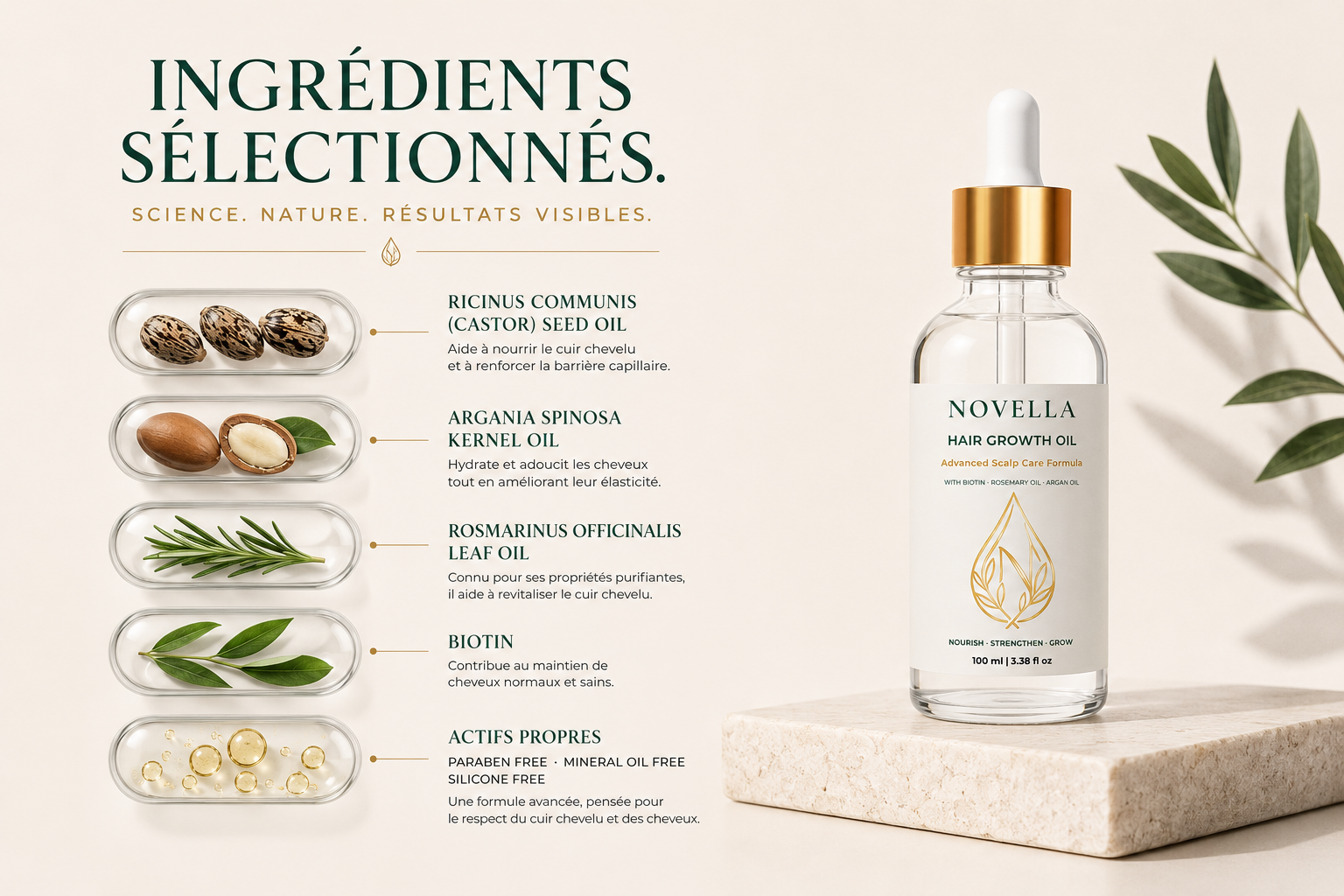 NOVELLA Hair Growth Oil