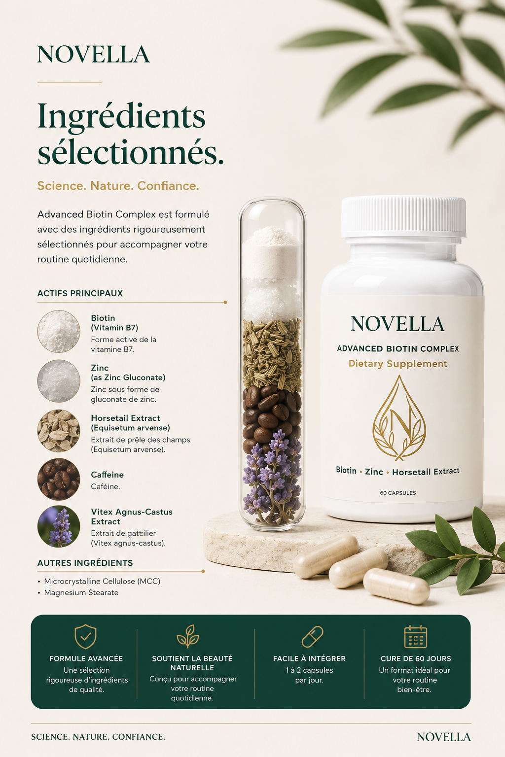 NOVELLA Advanced Biotin Complex
