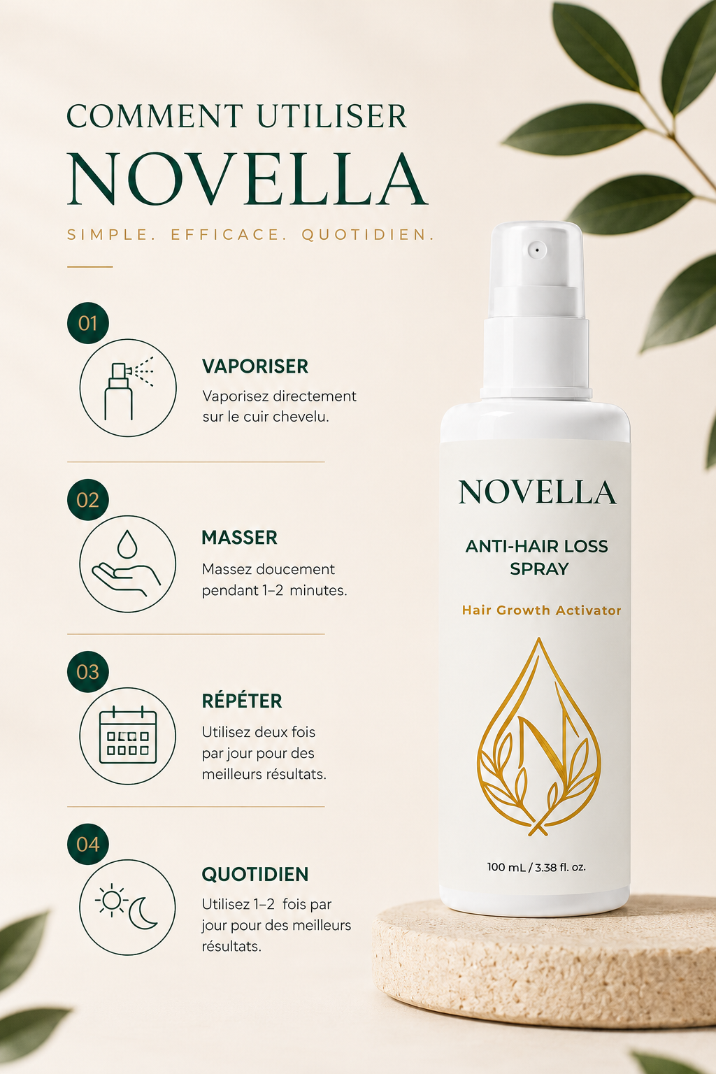 NOVELLA Botanical Hair Spray