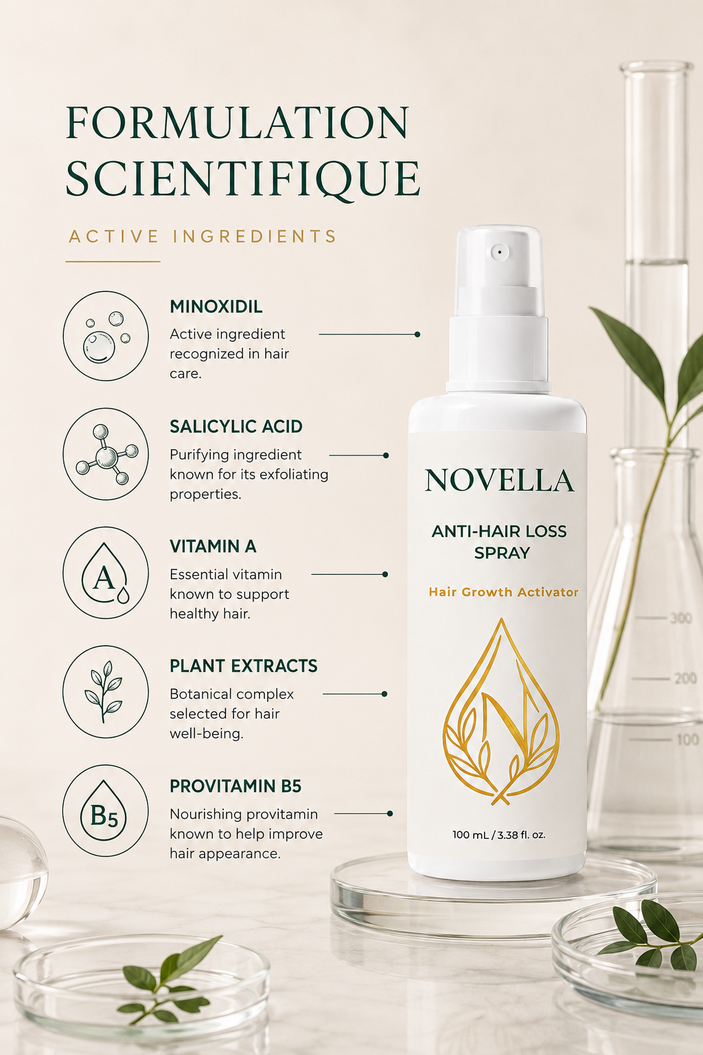 NOVELLA Botanical Hair Spray