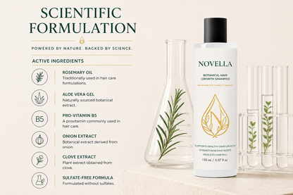 NOVELLA Botanical Hair Growth Shampoo