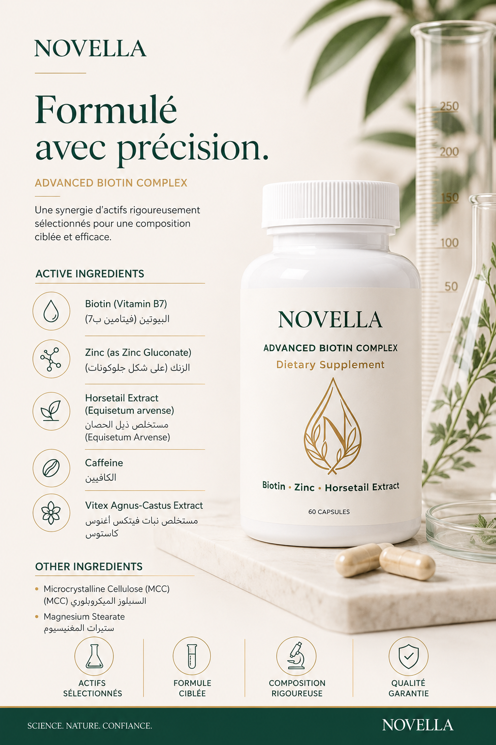 NOVELLA Advanced Biotin Complex